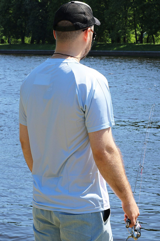 Футболка CF Maps sky для рыбака и рыбалки