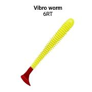 силиконовые приманки Vibro worm 3.4" 12-85-6RT-6