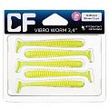 силиконовые приманки Vibro worm 3.4" 12-85-6-6