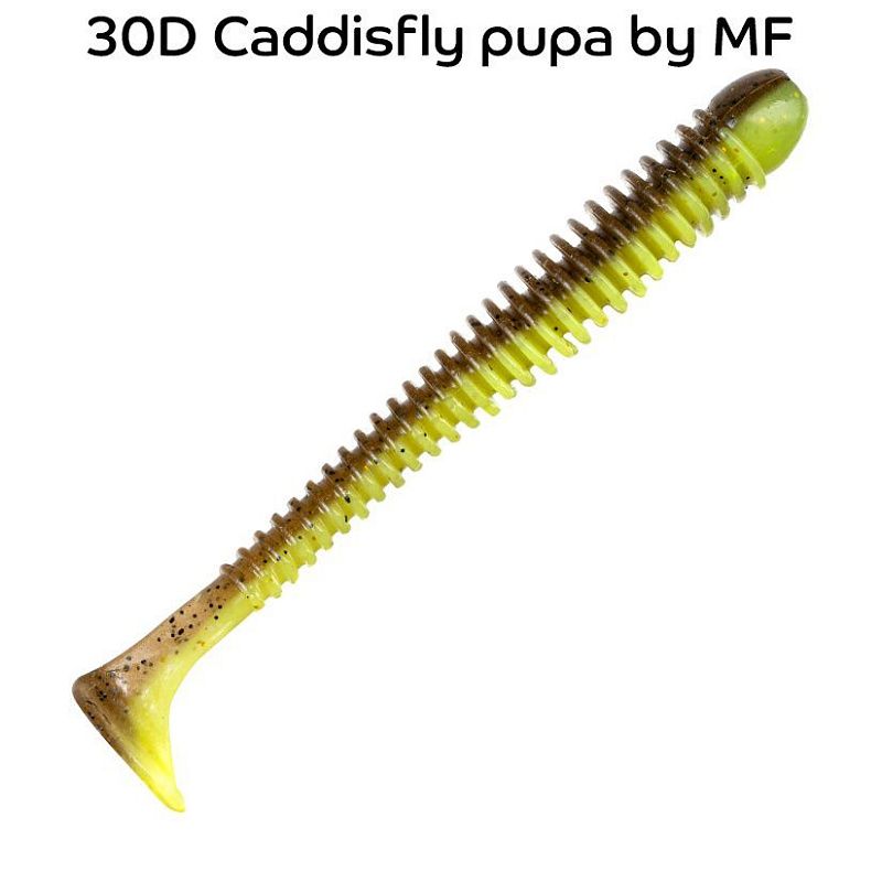 силиконовые приманки Vibro worm 3.4" 13-85-30d-6