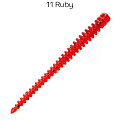 силиконовые приманки Cruel leech 1.6"   85-38-11-6