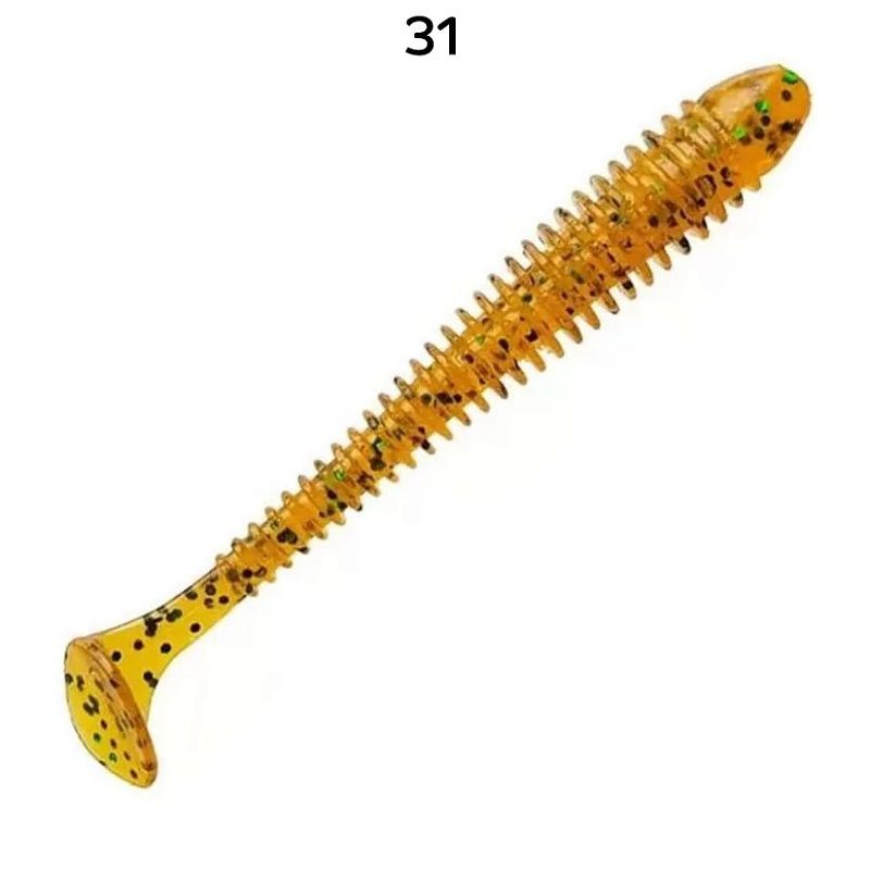 силиконовые приманки Vibro worm 3.4" 12-85-31-6