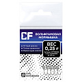 Вольфрамовая мормышка CF, 0.25 г 5 шт