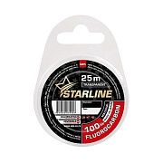 Флюорокарбон STARLINE 100% FLUOROCARBON 0.34 mm 25 m