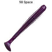 силиконовые приманки Vibro worm 3.4" 12-85-98-6-F