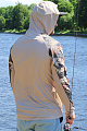 Худи CF Company Camo sleeves brown для рыбака и рыбалки