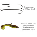 Рыболовные Двойной крючок CF Long tail double hook №4/0 3 шт