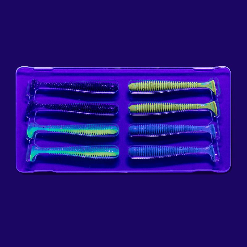 силиконовые приманки Vibro Worm 2.5'' 81-65-M122-6