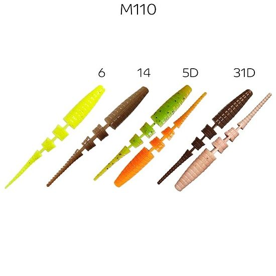 силиконовые приманки Polaris 3" 24-68-M110-6-F