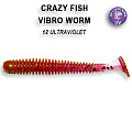 силиконовые приманки Vibro worm 2" 3-50-12-4