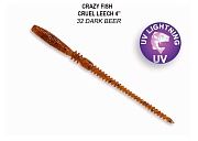 силиконовые приманки Cruel leech 4" 41-100-32-6