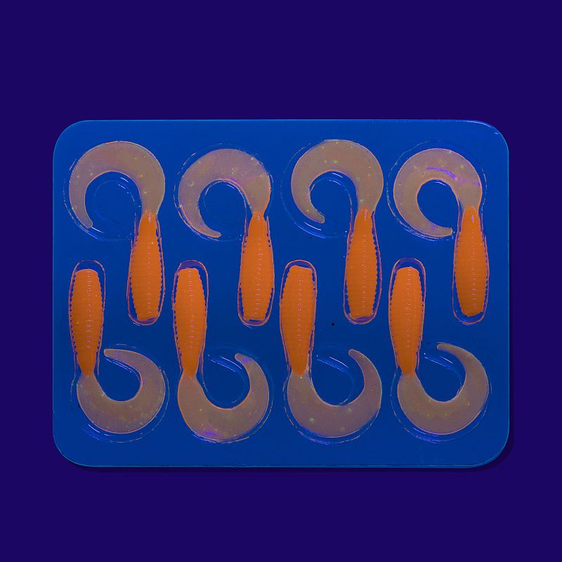 силиконовые приманки Angry spin 1" 20-25-77-6