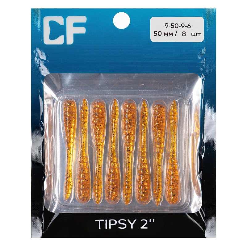 силиконовые приманки Tipsy 2" 9-50-9-6