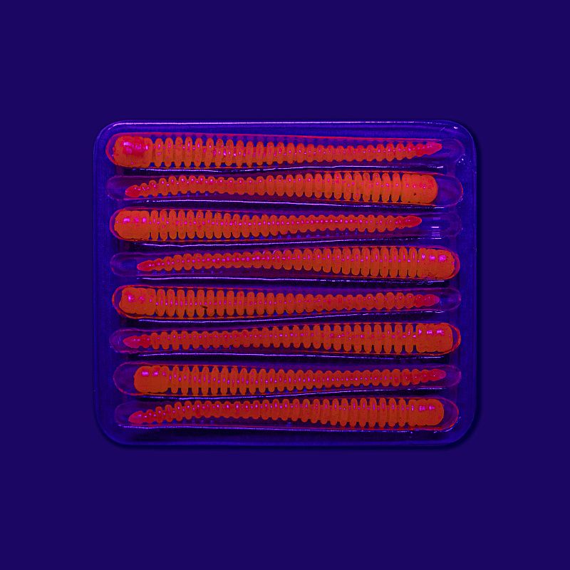 силиконовые приманки Cruel leech 2.2" 8-55-50-6