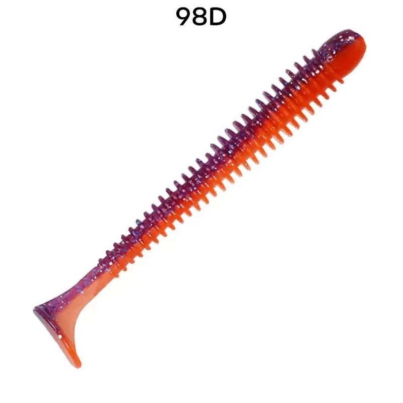 силиконовые приманки Vibro Worm 4'' 75-100-98d-6