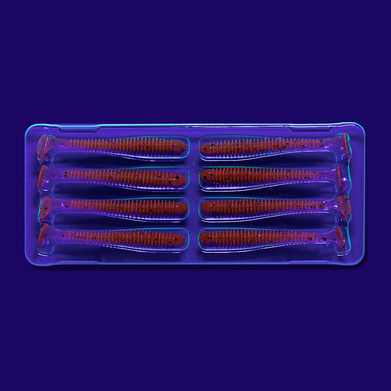 силиконовые приманки Vibro worm 2" 3-50-12-6