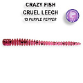 силиконовые приманки Cruel leech 2.2" 8-55-13-5