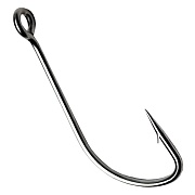 Рыболовные Одинарный крючок CF S hook №14 30 шт, серебряный