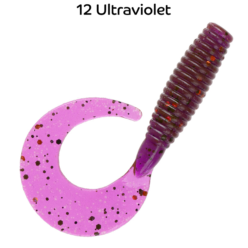 силиконовые приманки Angry spin 1.4" 78-35-12-6