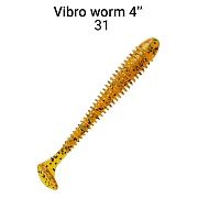 силиконовые приманки Vibro Worm 4'' 75-100-31-6