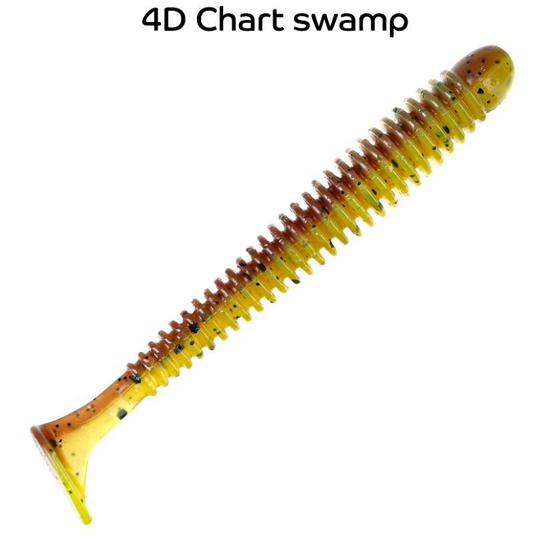 силиконовые приманки Vibro Worm 2.5'' 81-65-4d-6