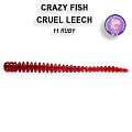 силиконовые приманки Cruel leech 2.2" 8-55-11-6
