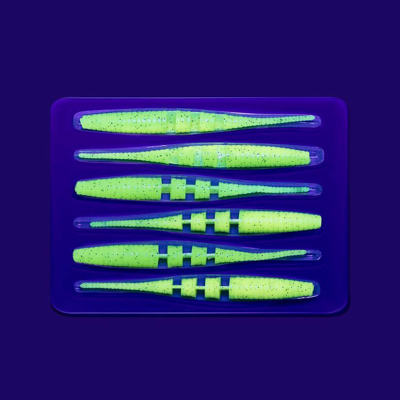 силиконовые приманки Polaris 4" 38-100-7d-6-F