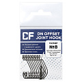 Рыболовные Офсетный крючок CF Offset DN hook №8 10 шт