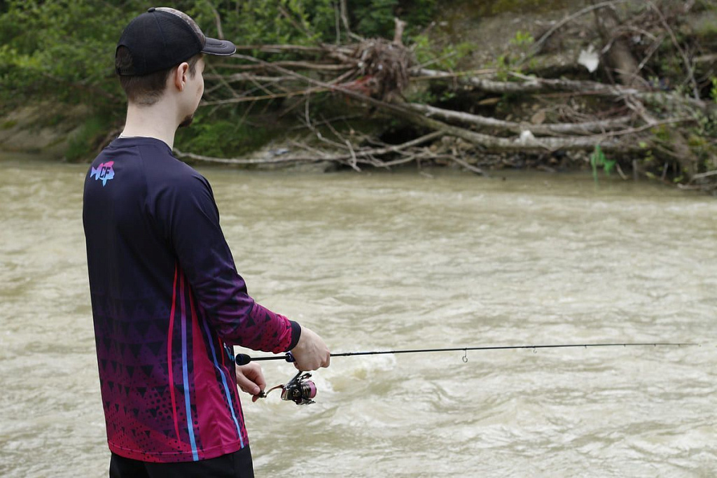 Джерси CF Perch Hunter для рыбака и рыбалки