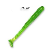 силиконовые приманки Vibro worm 3" 11-75-21-4