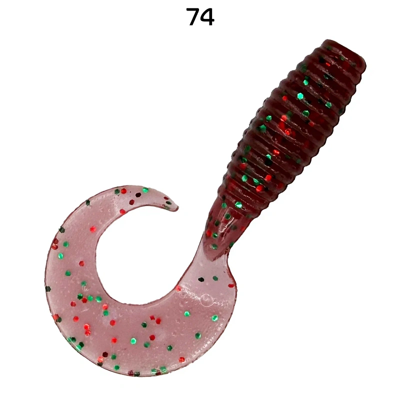 силиконовые приманки Angry spin 1" 20-25-74-6