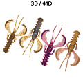 силиконовые приманки Nimble 2.5" 44-65-3d/41d-6