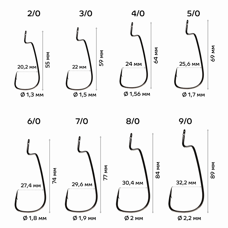 Рыболовные Офсетный крючок CF Offset joint hook №7/0 4 шт