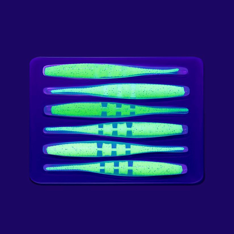 силиконовые приманки Polaris 4" 38-100-54-6-F