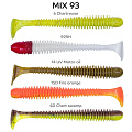 силиконовые приманки Vibro worm 3.4" 12-85-M93-6-F