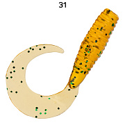 силиконовые приманки Angry Spin 1" 20-25-31-6