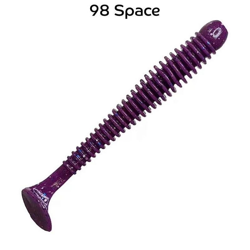 силиконовые приманки Vibro worm 3.4" 12-85-98-6-F