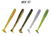 силиконовые приманки Vibro worm 3.4" 12-85-M57-6