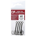 Рыболовные Двойной крючок CF Long tail double hook №1 4 шт