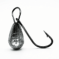 Одноухие мормышки «Капля». 0.5 г, крючок №12, 10 шт