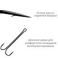 Рыболовные Двойной крючок CF Long tail double hook №2/0 3 шт
