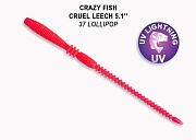 силиконовые приманки Cruel leech 5.1" 41-130-37-6