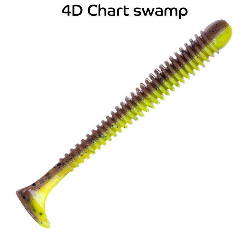 силиконовые приманки Vibro worm 3.4" 13-85-4d-6-F