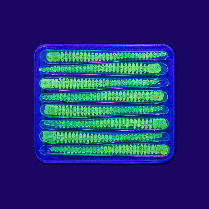 силиконовые приманки Cruel leech 2.2" 8-55-21-6