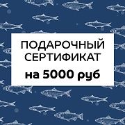 Подарочный сертификат на 5000 руб.
