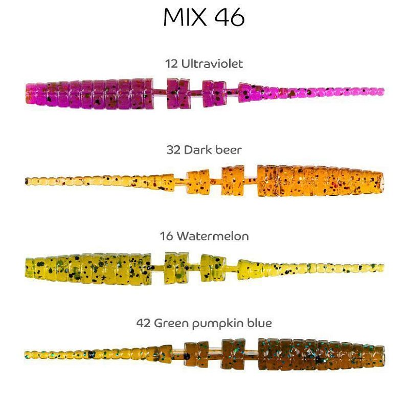 силиконовые приманки Polaris 2" 17-54-M46-6