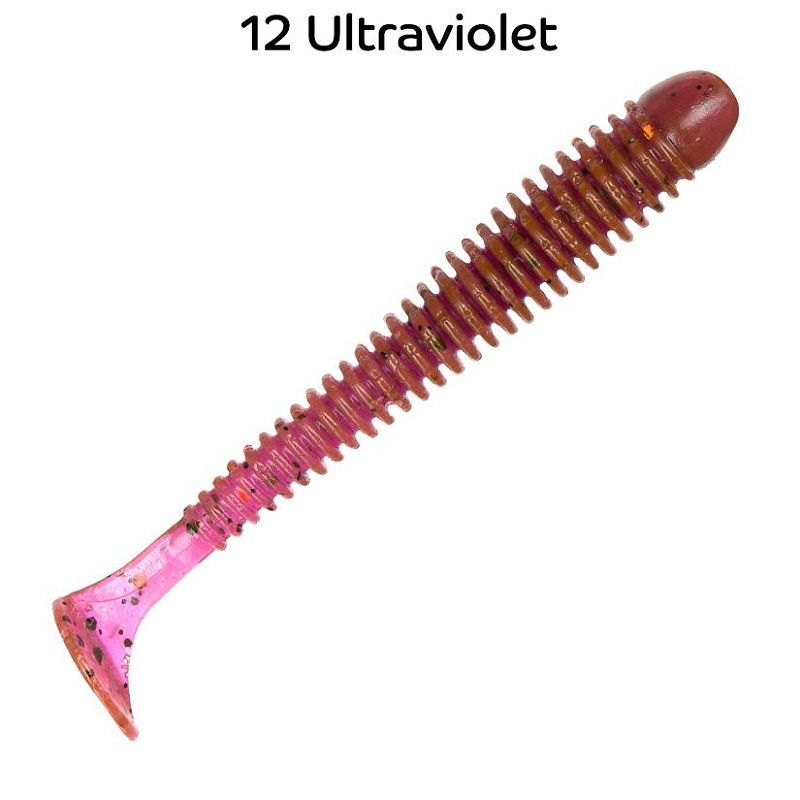 силиконовые приманки Vibro Worm 2.5'' 81-65-12-6