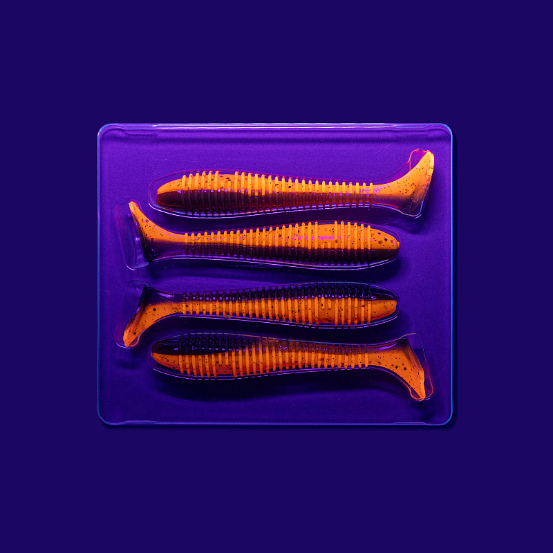 силиконовые приманки Vibro fat 4" 15-100-8d-6