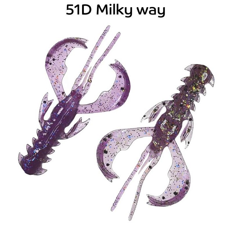 силиконовые приманки Nimble 2.5" 44-65-51d-6