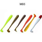 силиконовые приманки Vibro worm 3.4" 12-85-M93-6-F